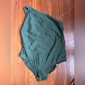 Summersalt size 20 Green One-Shoulder Swimsuit
